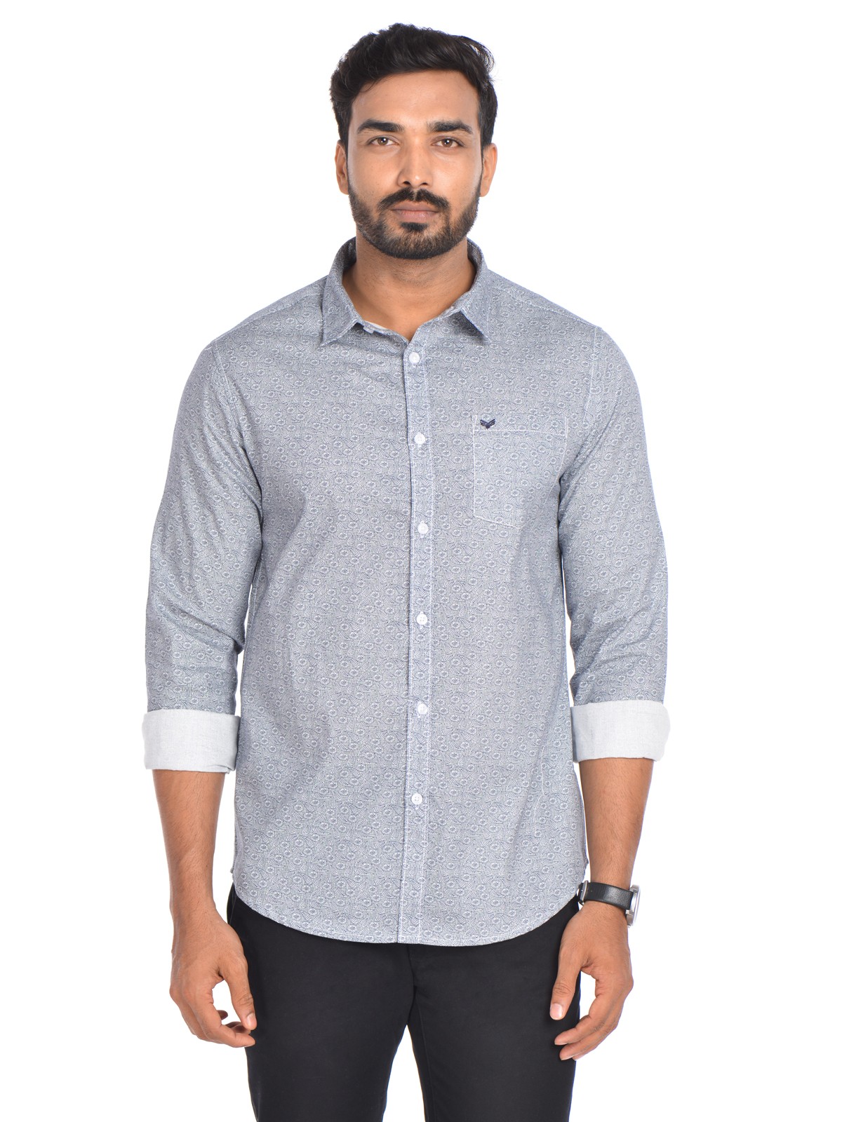 Grey Cordillera Slim Fit Shirt – Cordillera Fashions